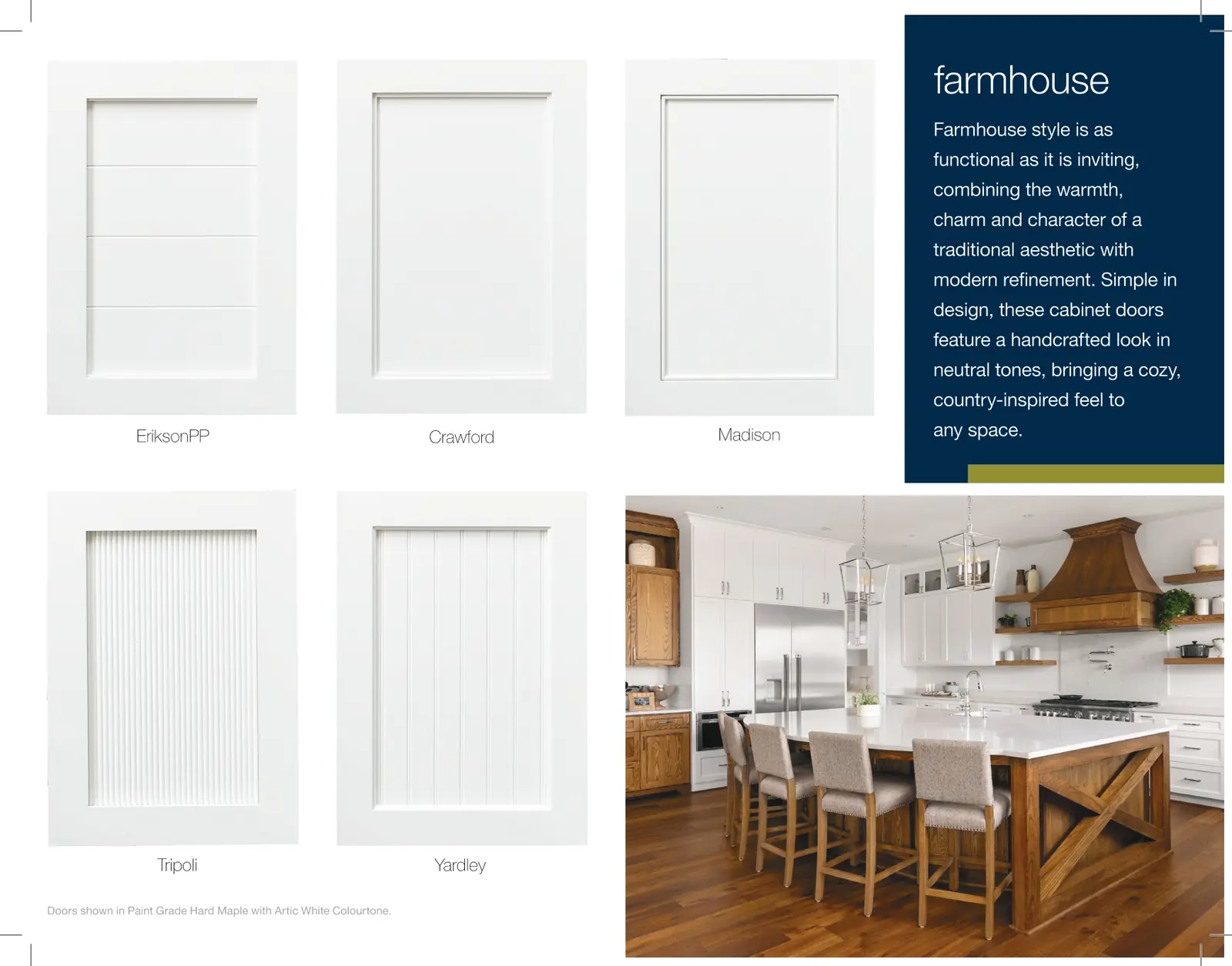 Graber Cabinets door catalog, page
