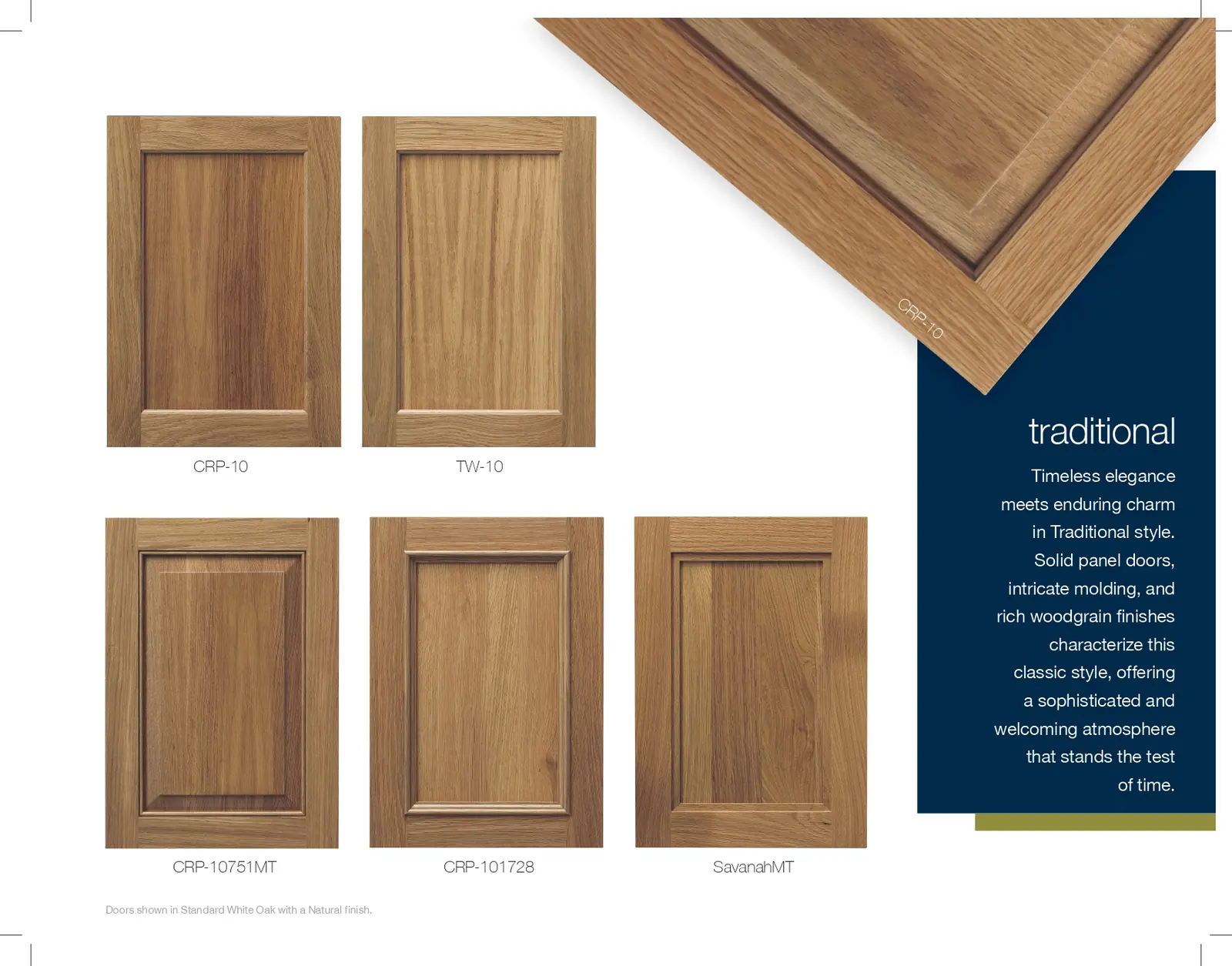 Graber Cabinets door catalog, page