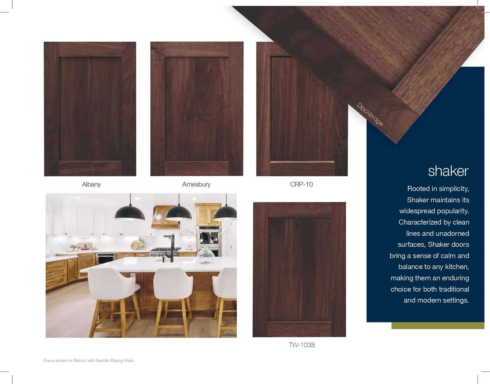 Graber Cabinets door catalog, page