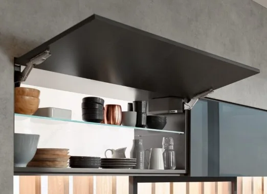 Aventos HK cabinet door and drawer opening system in Florida