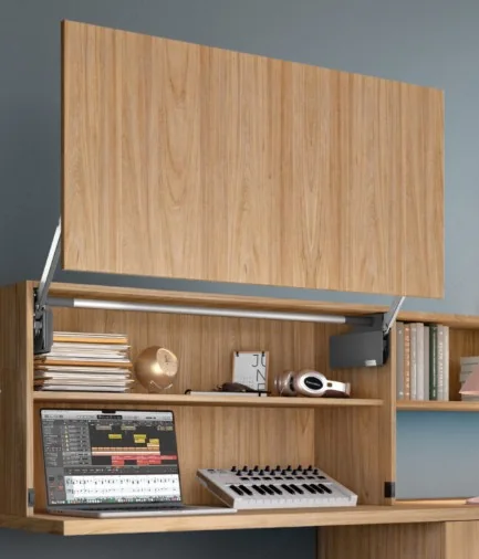 Aventos HL cabinet door and drawer opening system