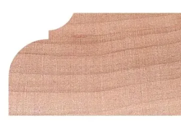 J-2 cabinet door edge profile