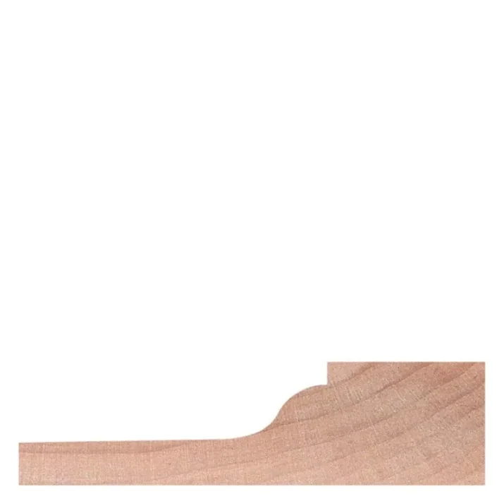 Presidential cabinet door panel raise profile