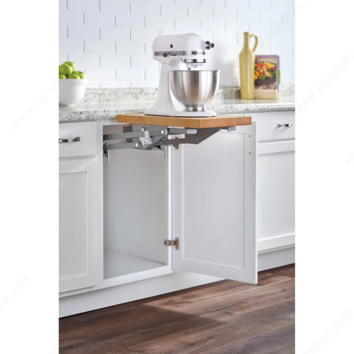 Mixer Lift cabinet storage accessory
