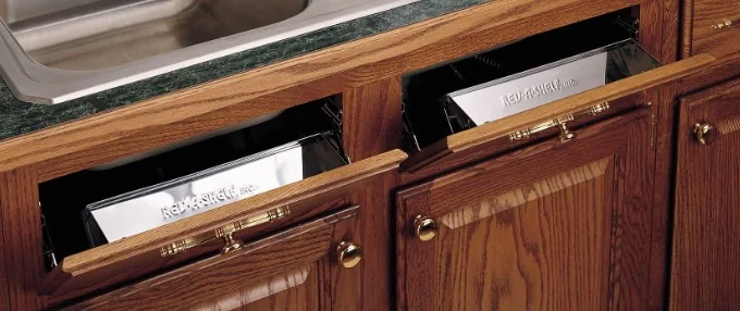 SS Tilt Tray cabinet storage accessory
