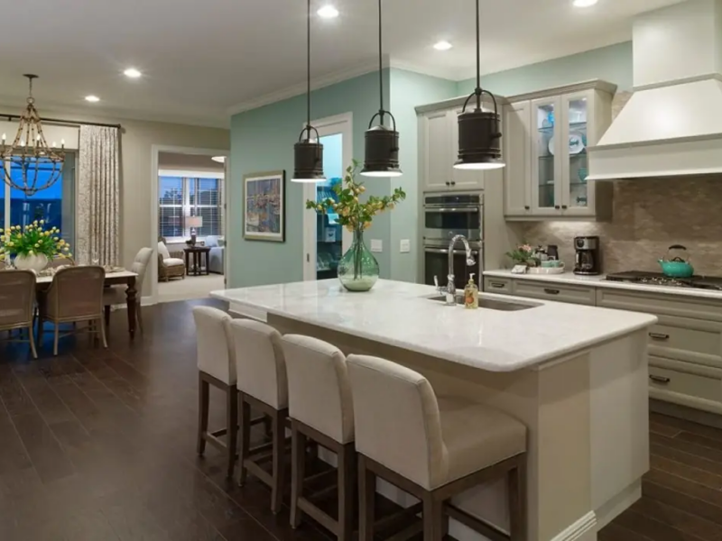 Chef&rsquo;s Kitchen with Custom Hood