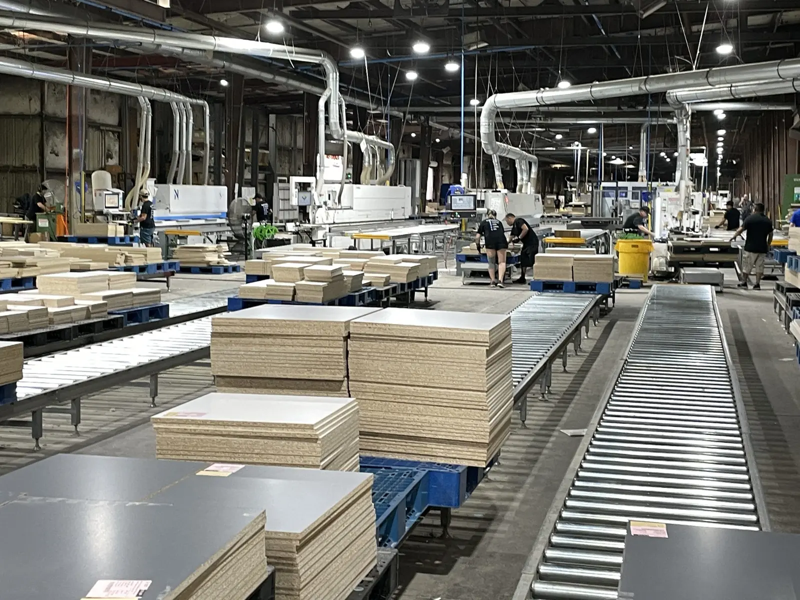 Inside the Graber Cabinets manufacturing facility in Florida